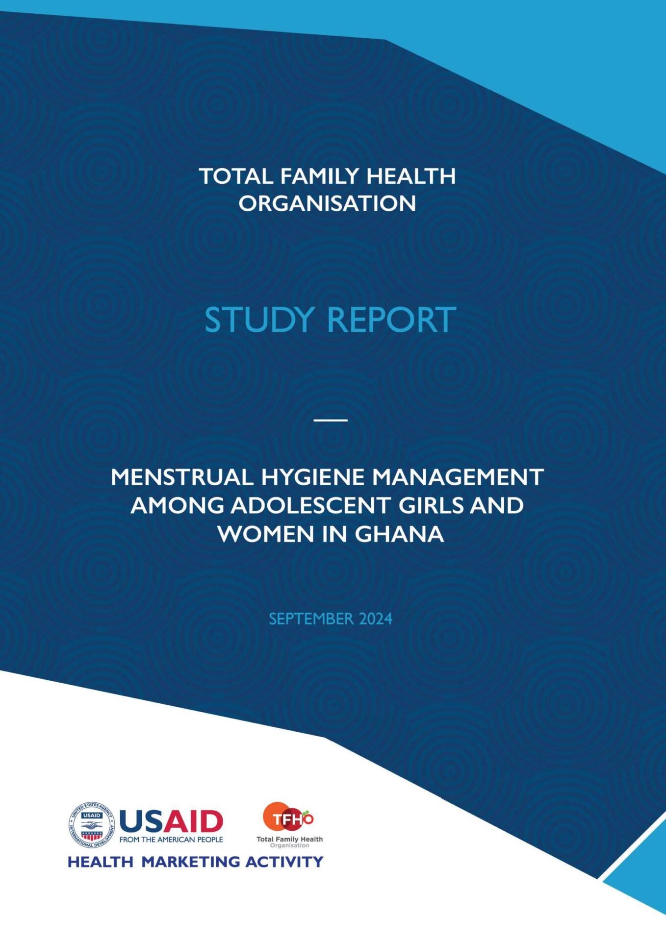 Menstrual Hygiene Cover Page